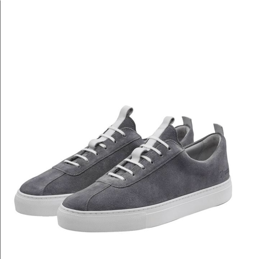 Grenson Suede Oxford Sneakers
